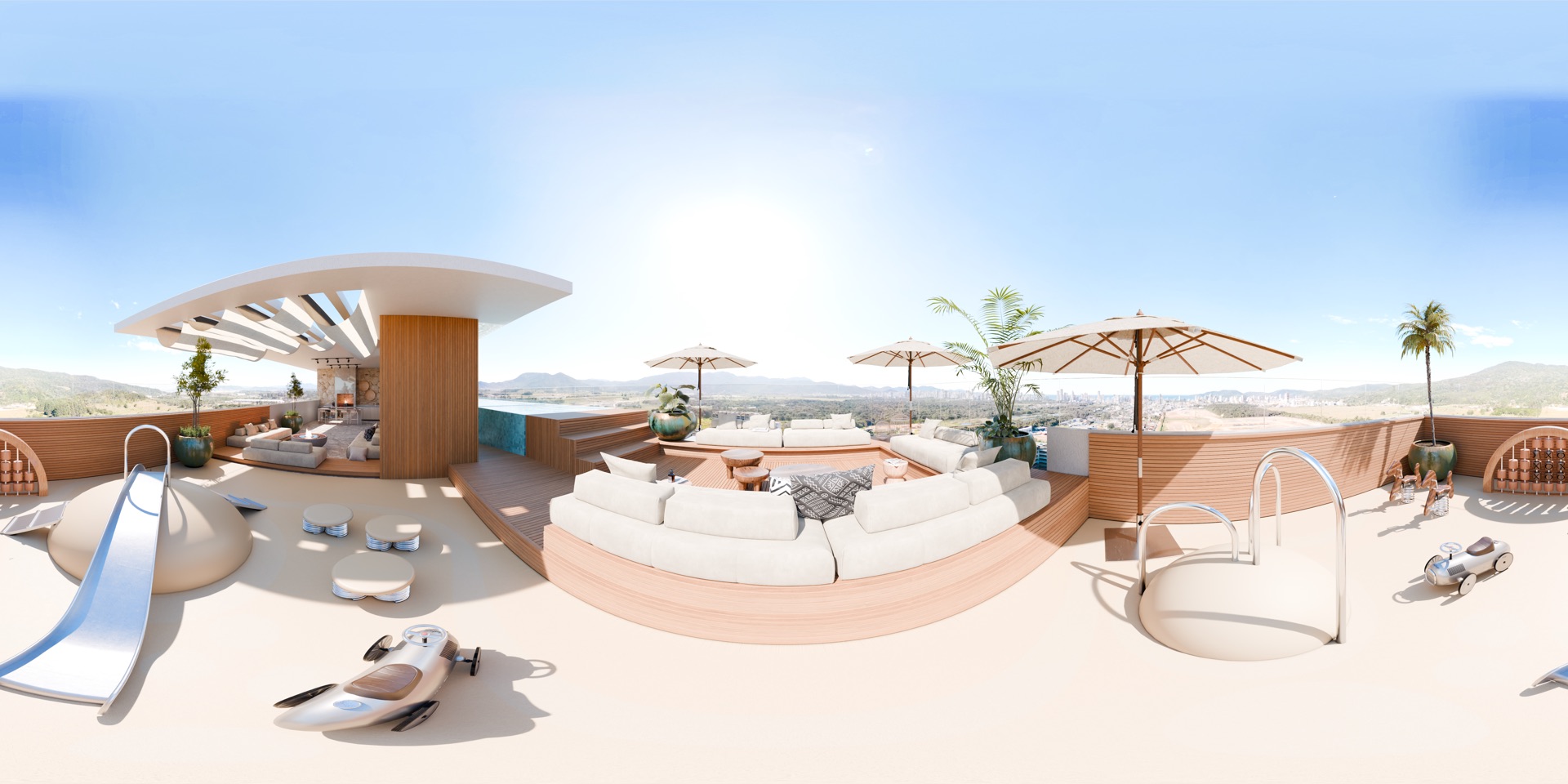 Piscina do Videiras Residence
