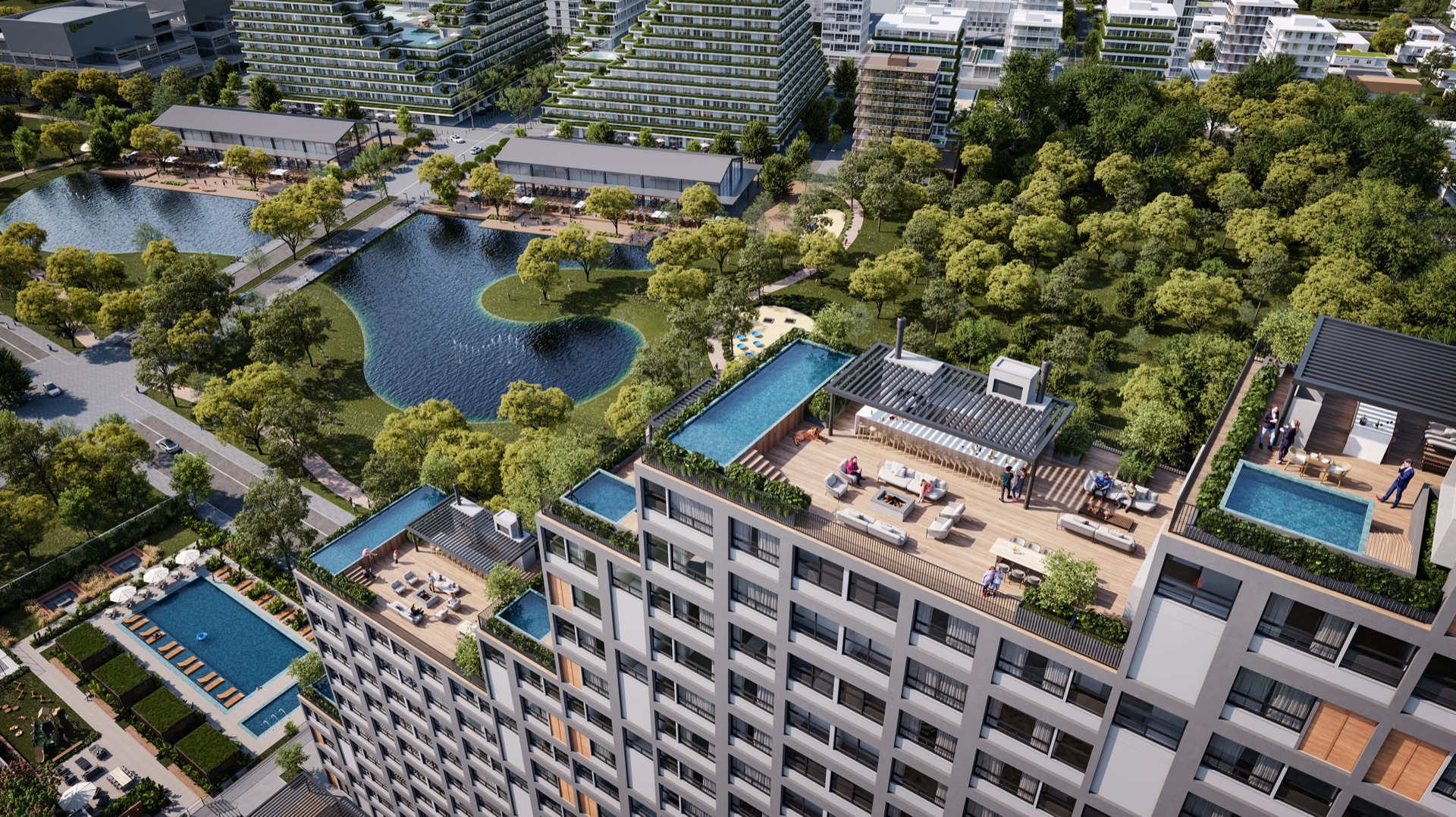 Garden com acesso ao parque no Vista Jardins